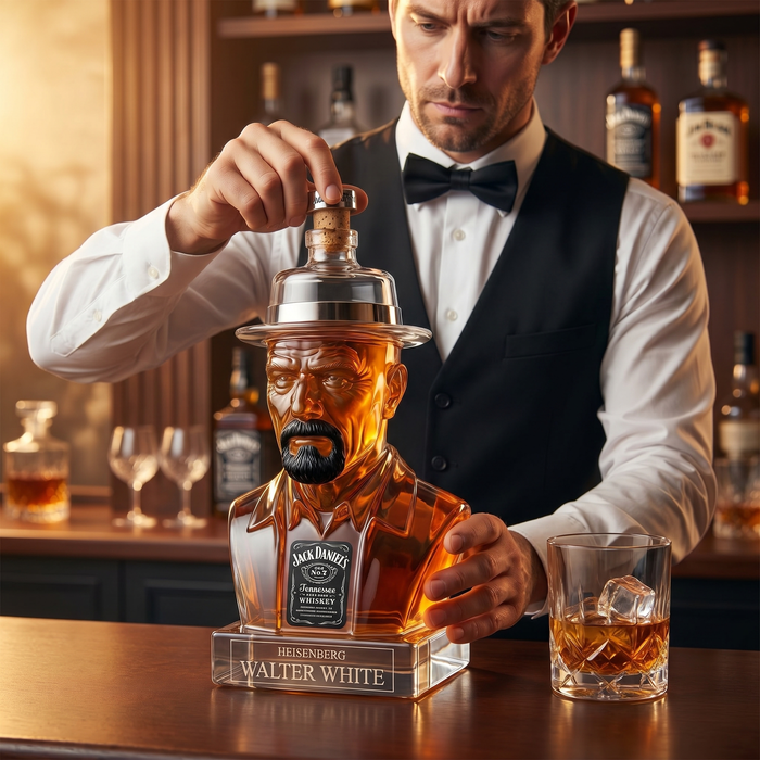 Heisenberg – Walter White Whiskey Üveg – 4. kép