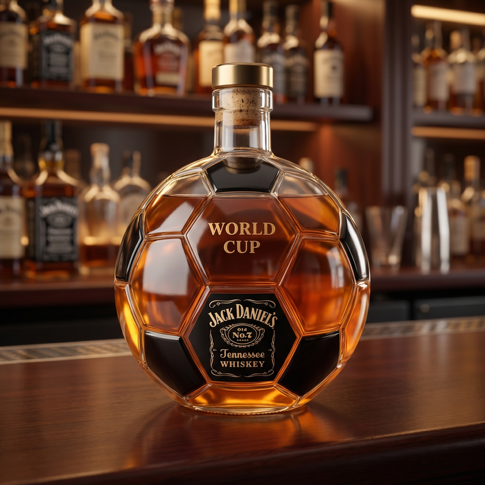 Whiskey Üveg – 2026 Világbajnoki Labda – 3. kép