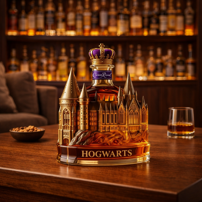 Whiskey Üveg – Roxfort Kastély Kiadás – 4. kép