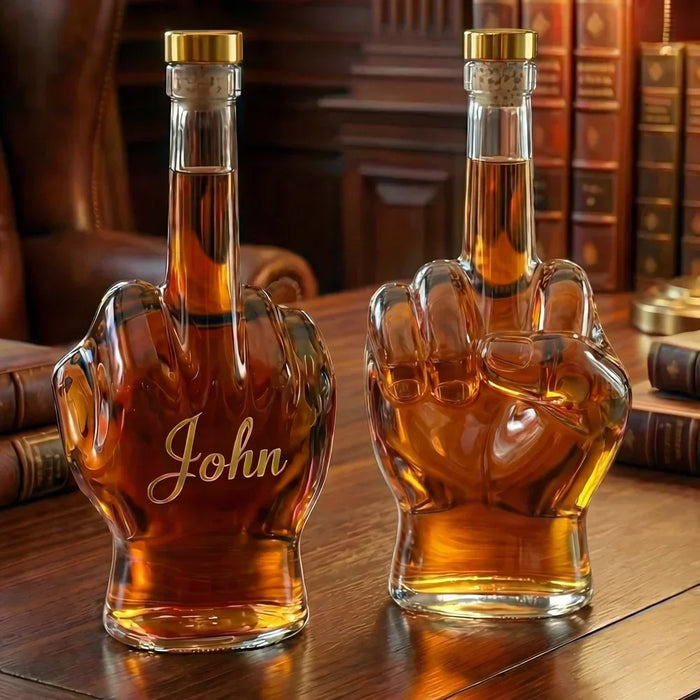 Egyedi Whiskey Dekanter – Gabriella Budapest