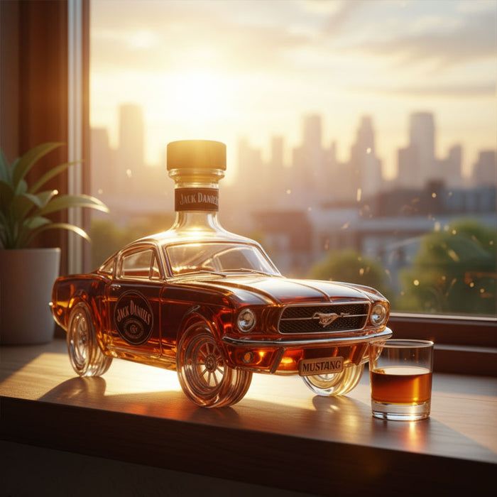 Whiskey Üveg – Sportautó Kiadás – 6. kép