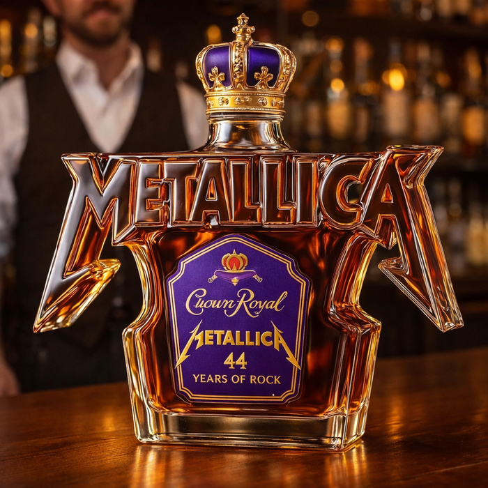Whiskey Üveg – Metallica Kiadás – Gabriella Budapest