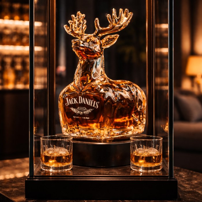 Whiskey Üveg – Hóember Kiadás – 2. kép