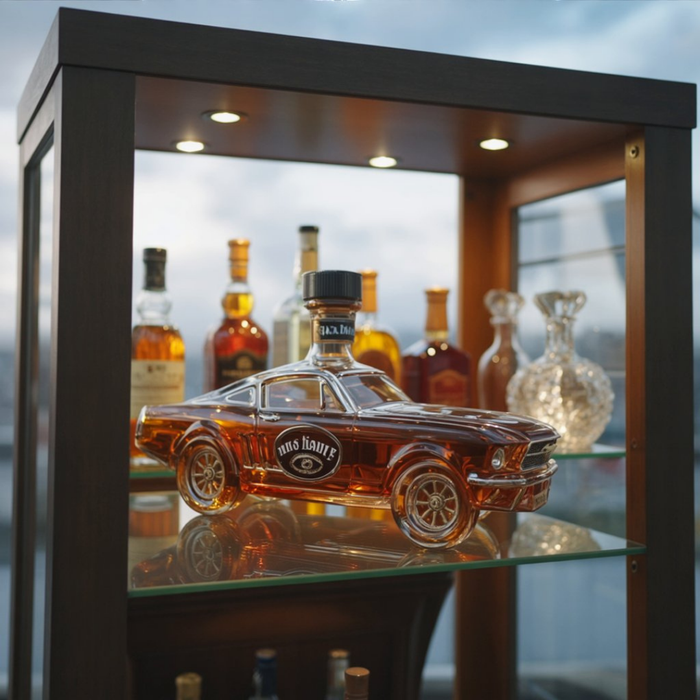 Whiskey Üveg – Sportautó Kiadás – 7. kép