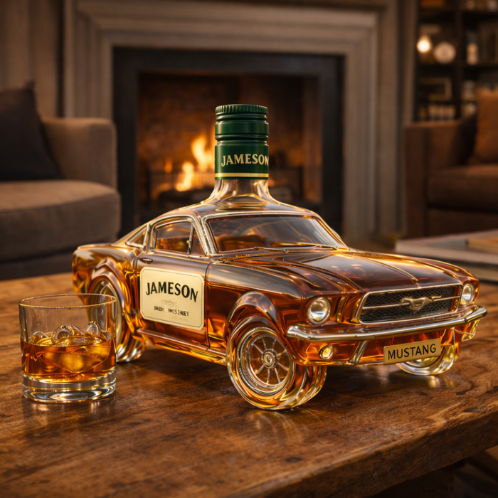 Whiskey Üveg – Sportautó Kiadás – Gabriella Budapest