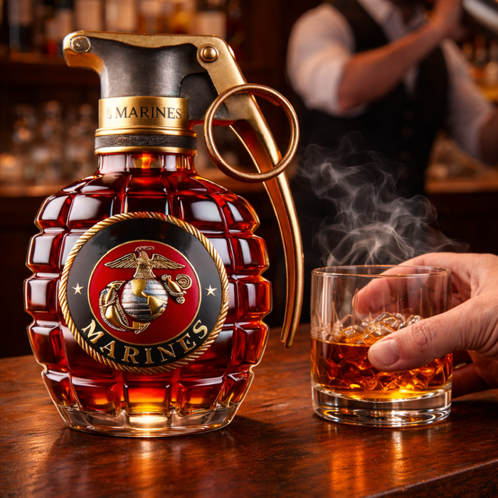 Whiskey Üveg – Gránátalma Kiadás – 7. kép