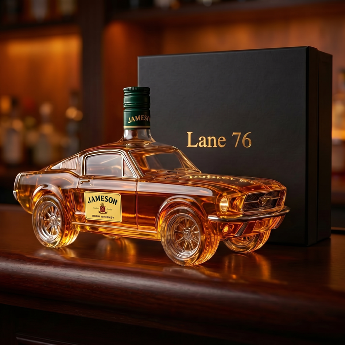 Whiskey Üveg – Mustang Sportautó Kiadás – 2. kép
