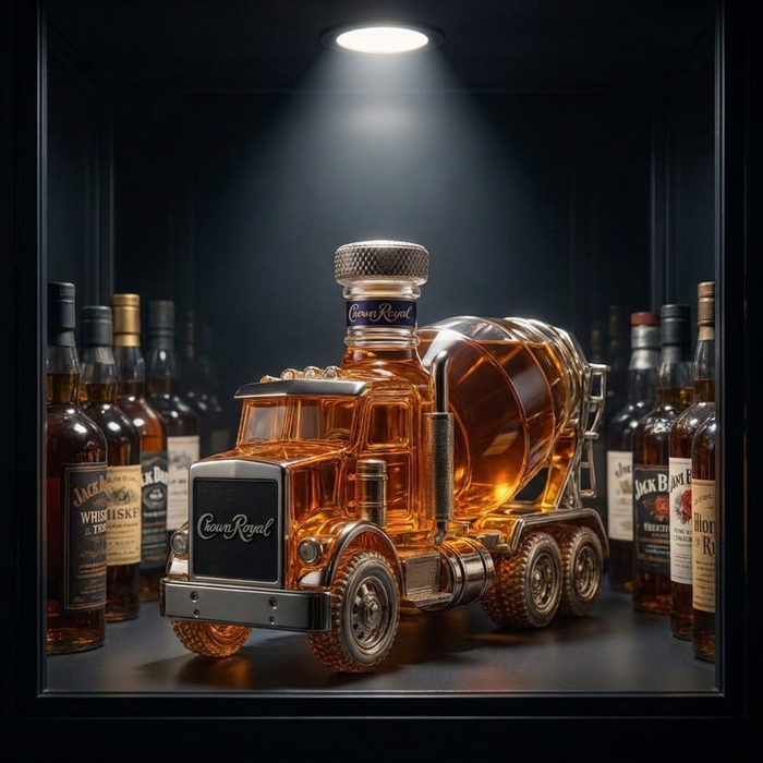Whiskey Üveg – Teherautó Kiadás – 7. kép
