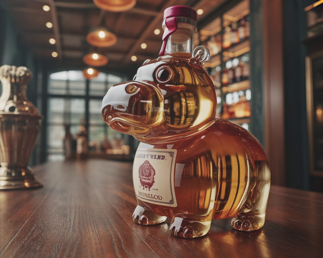 Whiskey Üveg – Víziló Kiadás – Gabriella Budapest