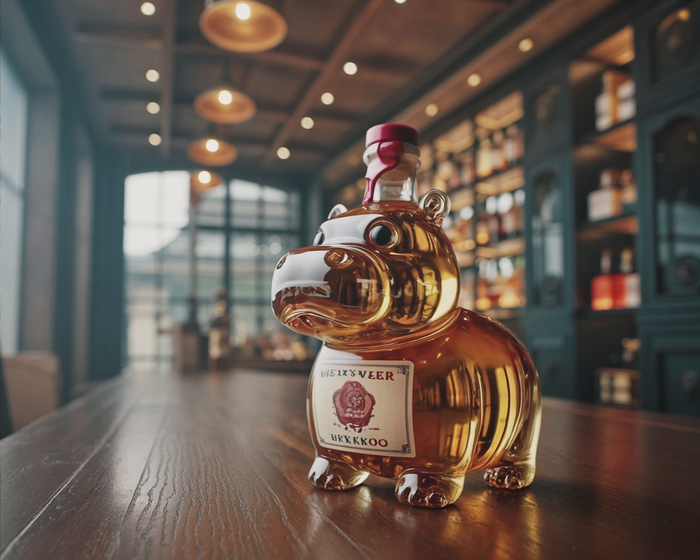 Whiskey Üveg – Víziló Kiadás – 2. kép