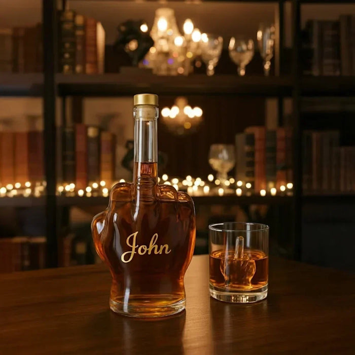 Egyedi Whiskey Dekanter – 2. kép