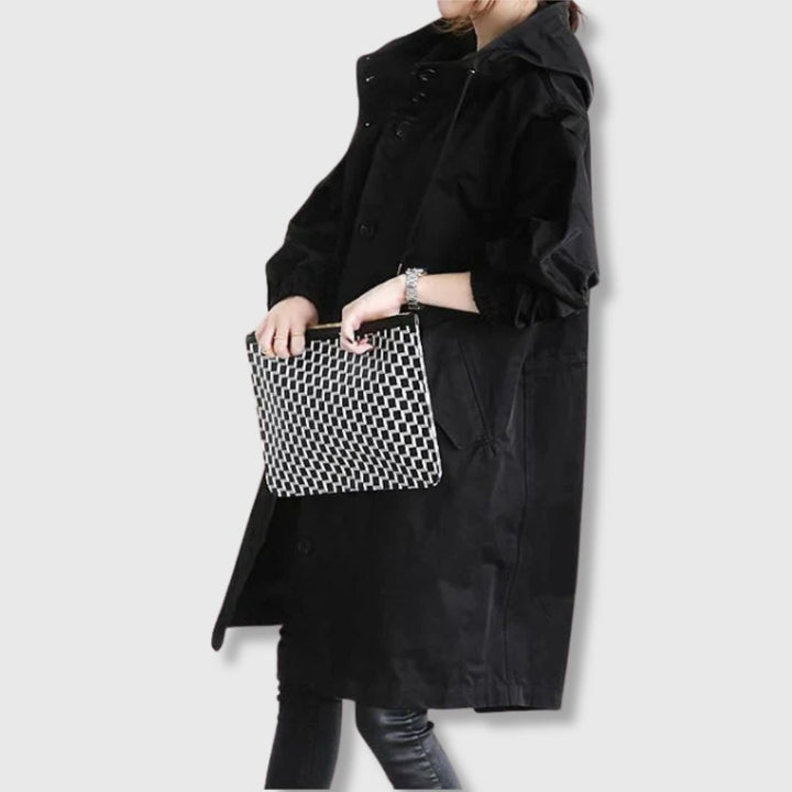 Női trench Kabát örök eleganciával Katrin – 5. kép