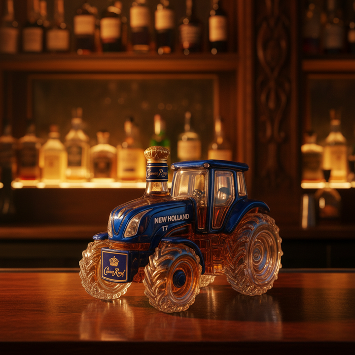 Whiskey Üveg – New Holland T7 Traktor Kiadás – 6. kép