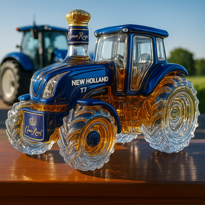 Whiskey Üveg – New Holland T7 Traktor Kiadás – 2. kép