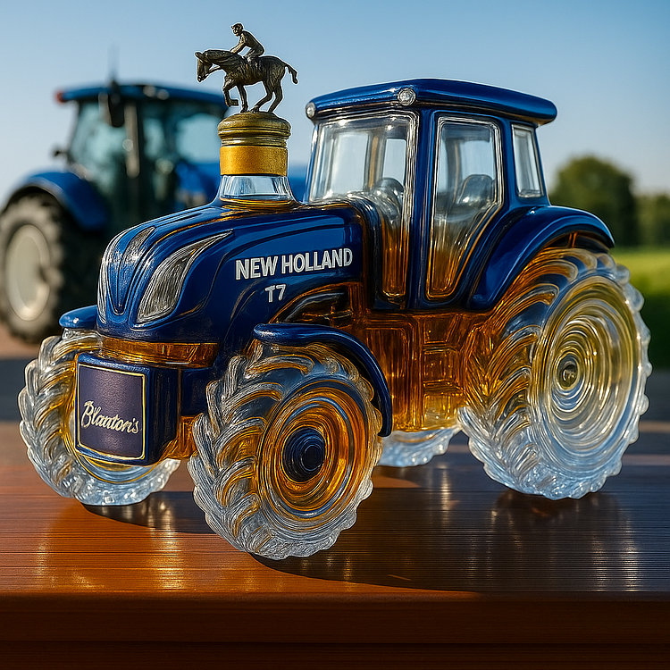 Whiskey Üveg – New Holland T7 Traktor Kiadás – 7. kép