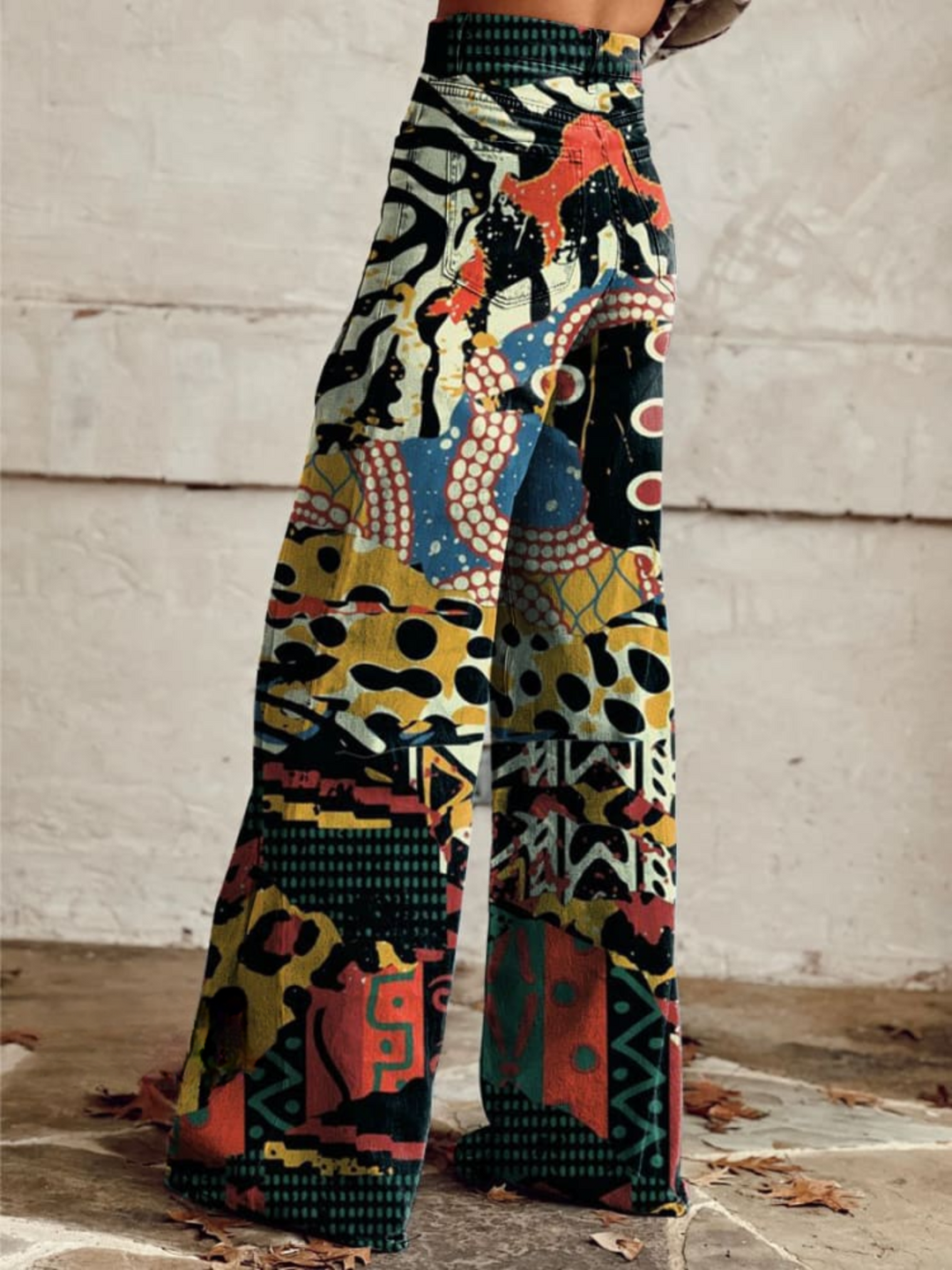Elegáns boho nadrág Ágota – 2. kép