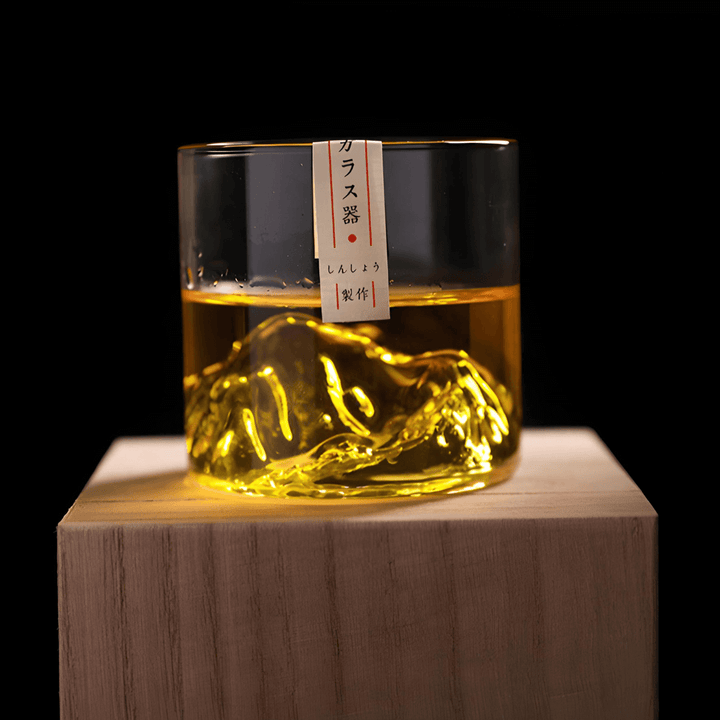 Japán Kristály Whiskey Pohár – Mount Fuji – 17. kép