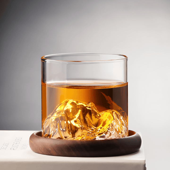 Japán Kristály Whiskey Pohár – Mount Fuji – 7. kép