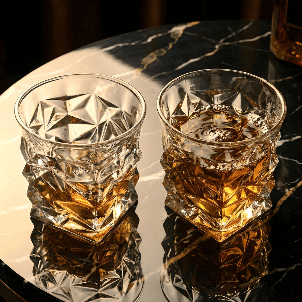 Japán Kristály Whiskey Pohár – Kaze – 4. kép