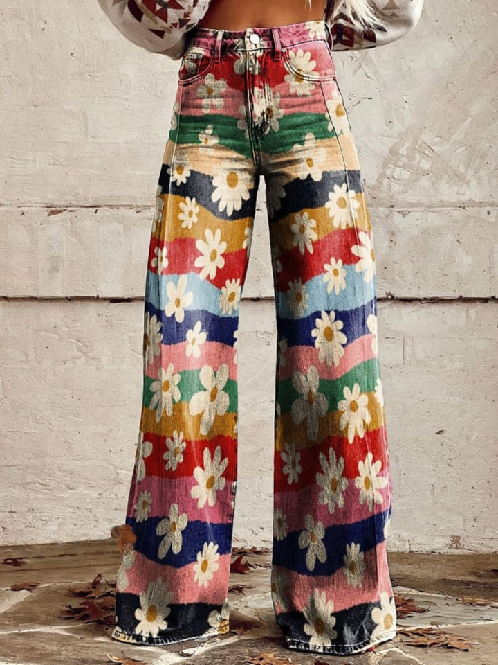 Elegant Boho Trousers Iris – 3. kép