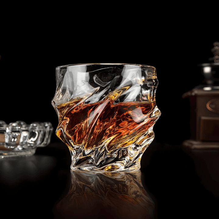 Japán Kristály Whiskey Pohár – Nami – 2. kép