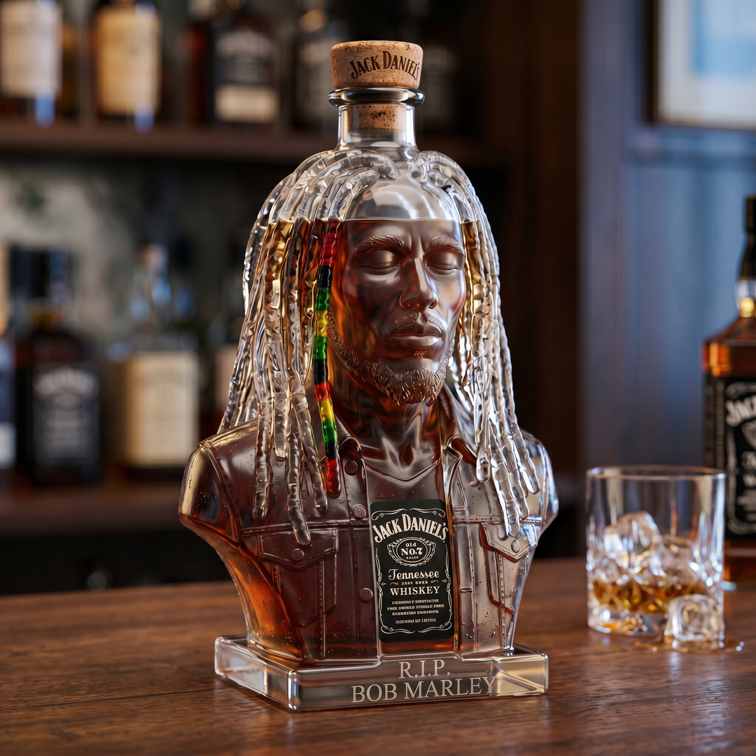 Bob Marley – Legenda Whiskey Üveg – Gabriella Budapest