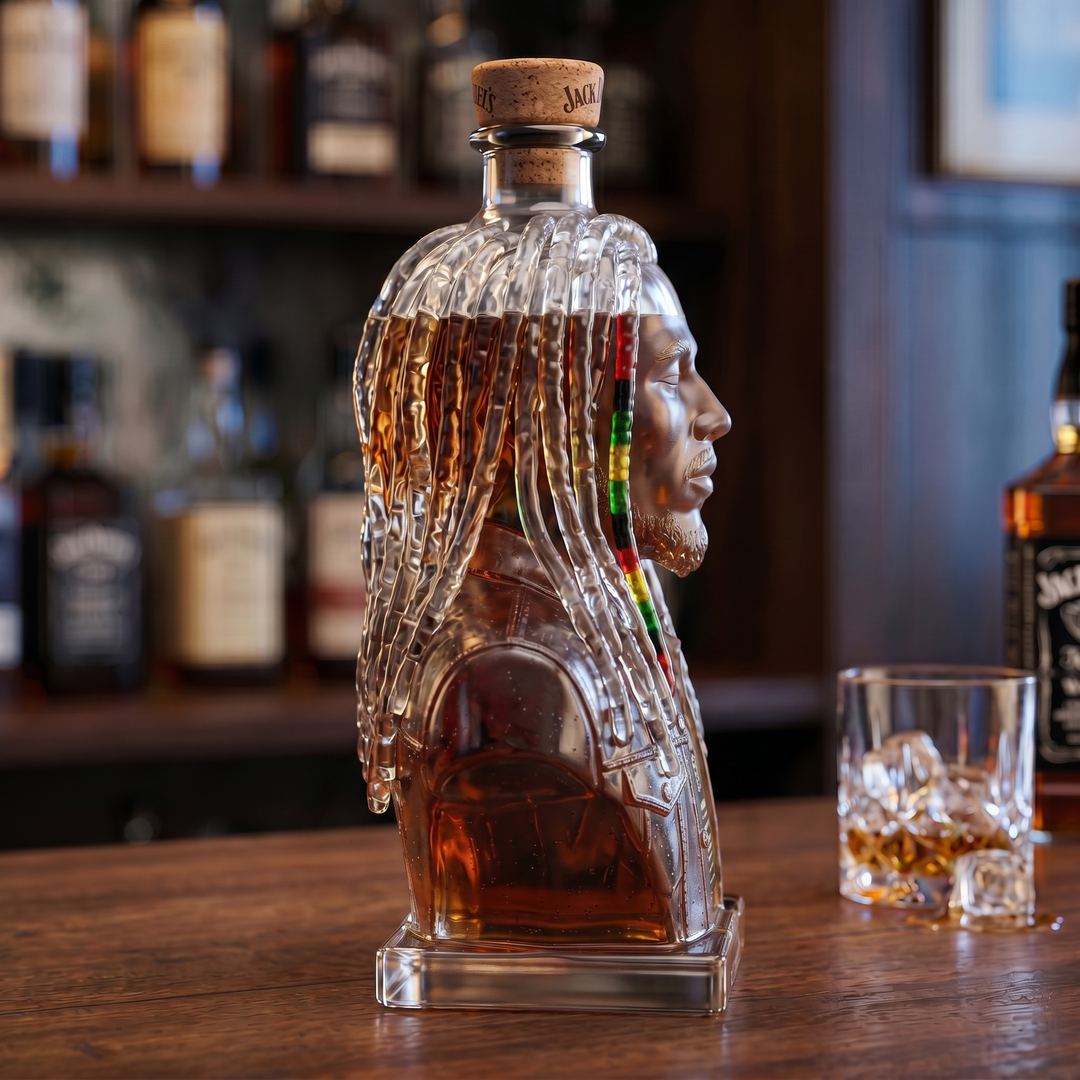 Bob Marley – Legenda Whiskey Üveg – 2. kép