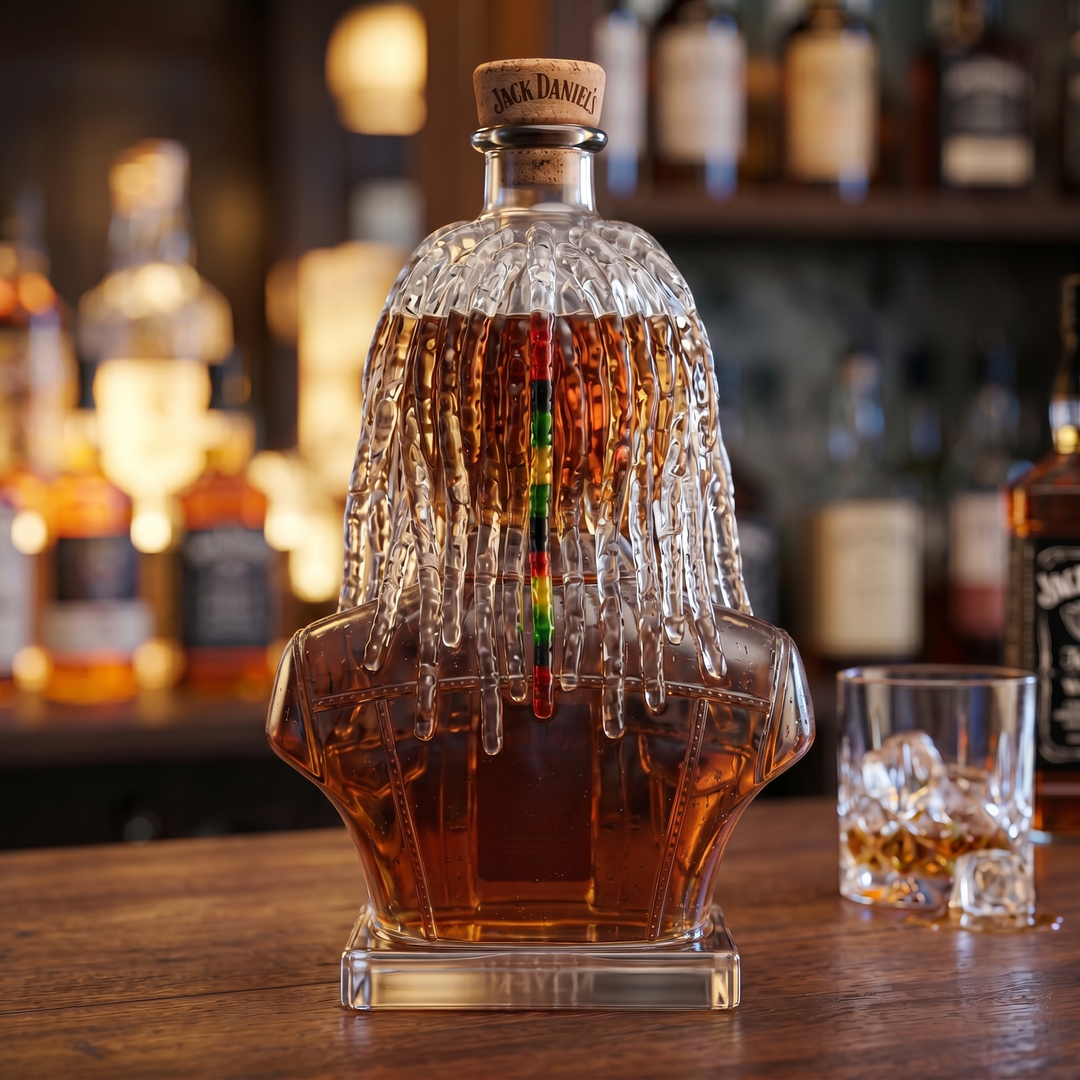 Bob Marley – Legenda Whiskey Üveg – 3. kép
