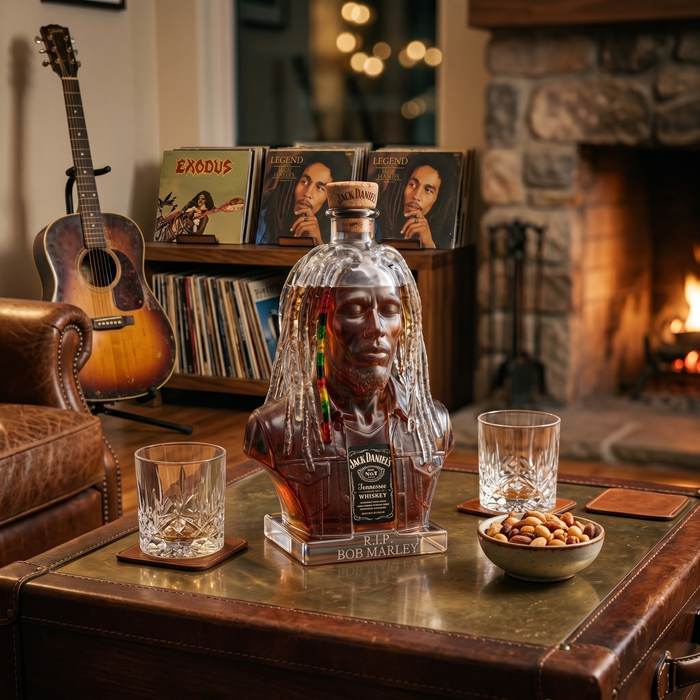 Bob Marley – Legenda Whiskey Üveg – 4. kép