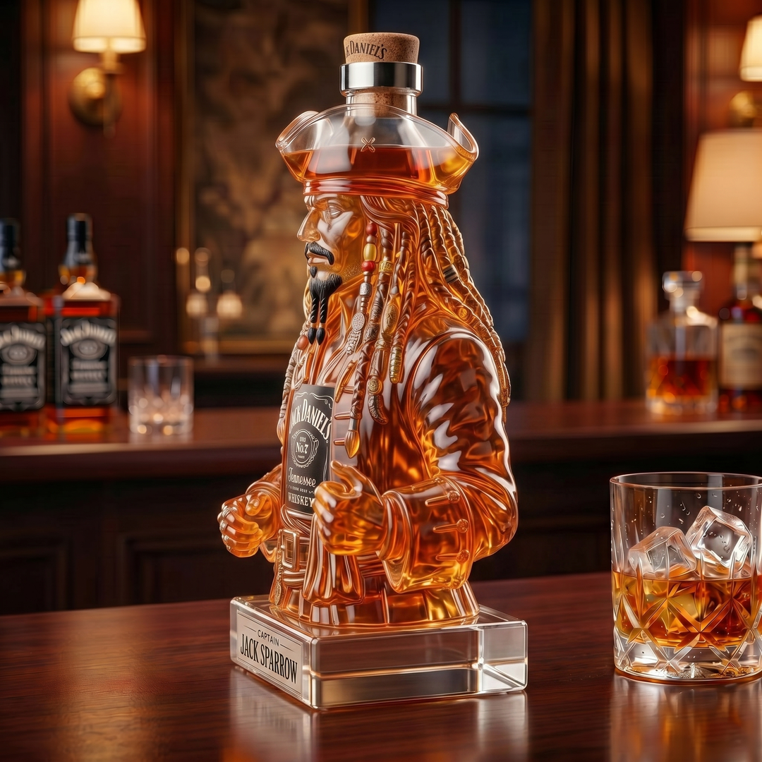 Jack Sparrow Kapitány Whiskey Üveg – 3. kép
