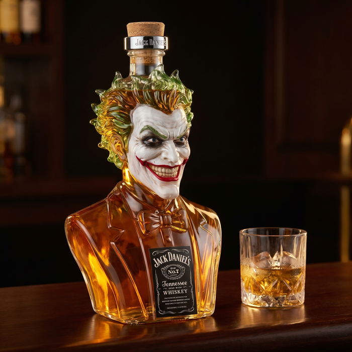 Joker – A Bűnözők Hercege Whiskey Üveg – Gabriella Budapest