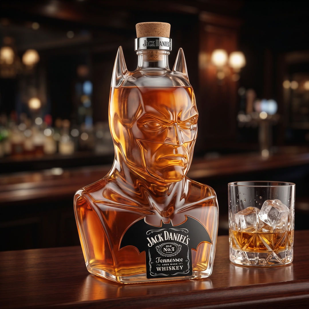 Batman – A Sötét Lovag Whiskey Üveg – Gabriella Budapest