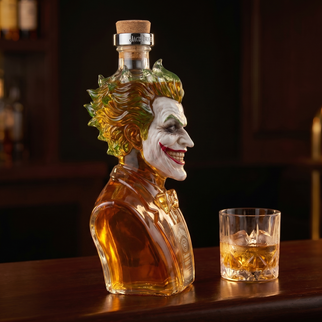 Joker – A Bűnözők Hercege Whiskey Üveg – 2. kép