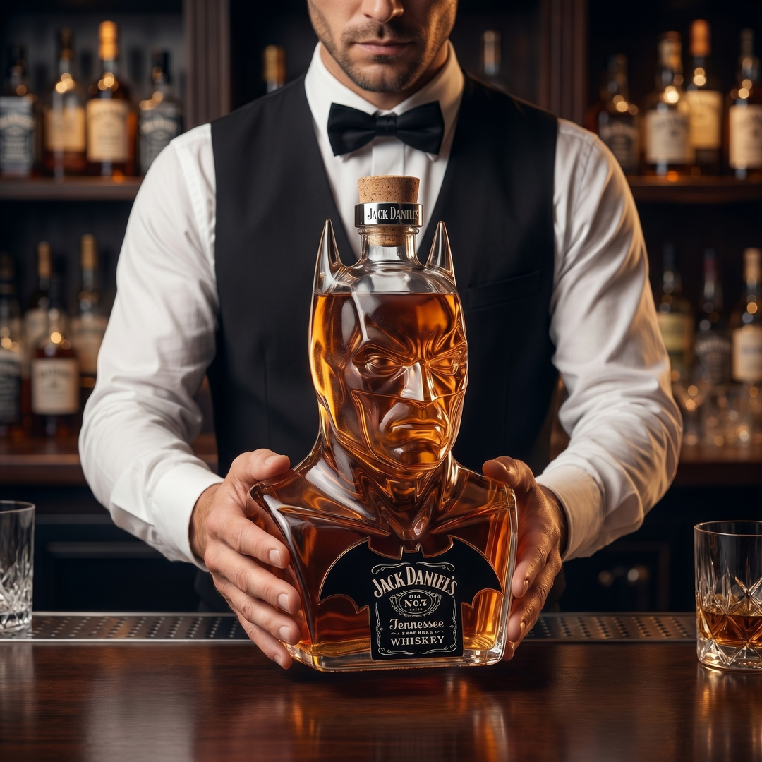 Batman – A Sötét Lovag Whiskey Üveg – 4. kép