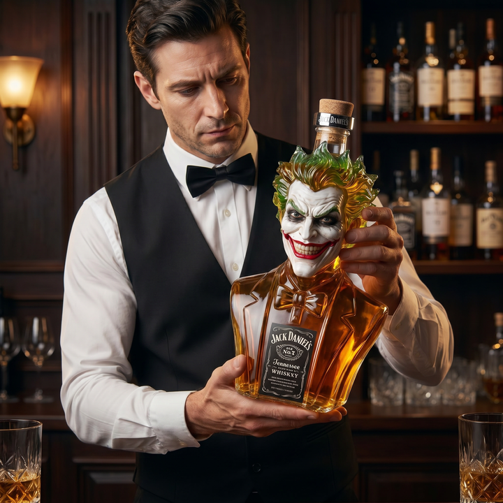 Joker – A Bűnözők Hercege Whiskey Üveg – 4. kép