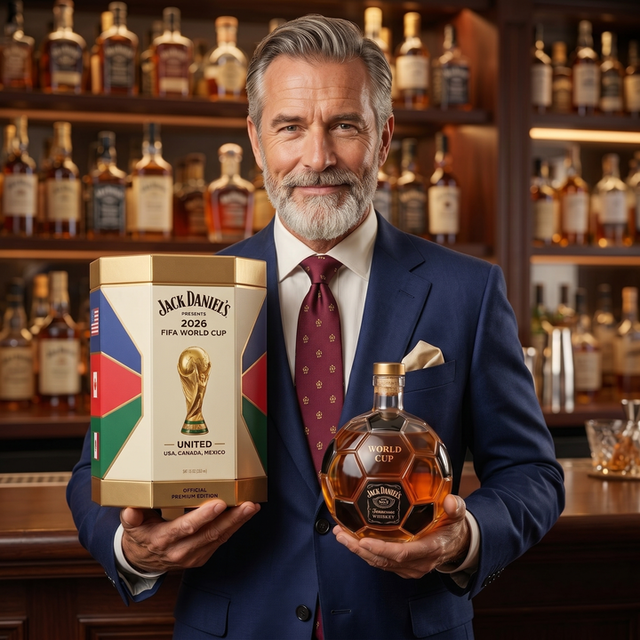 Whiskey Üveg – 2026 Világbajnoki Labda – 2. kép