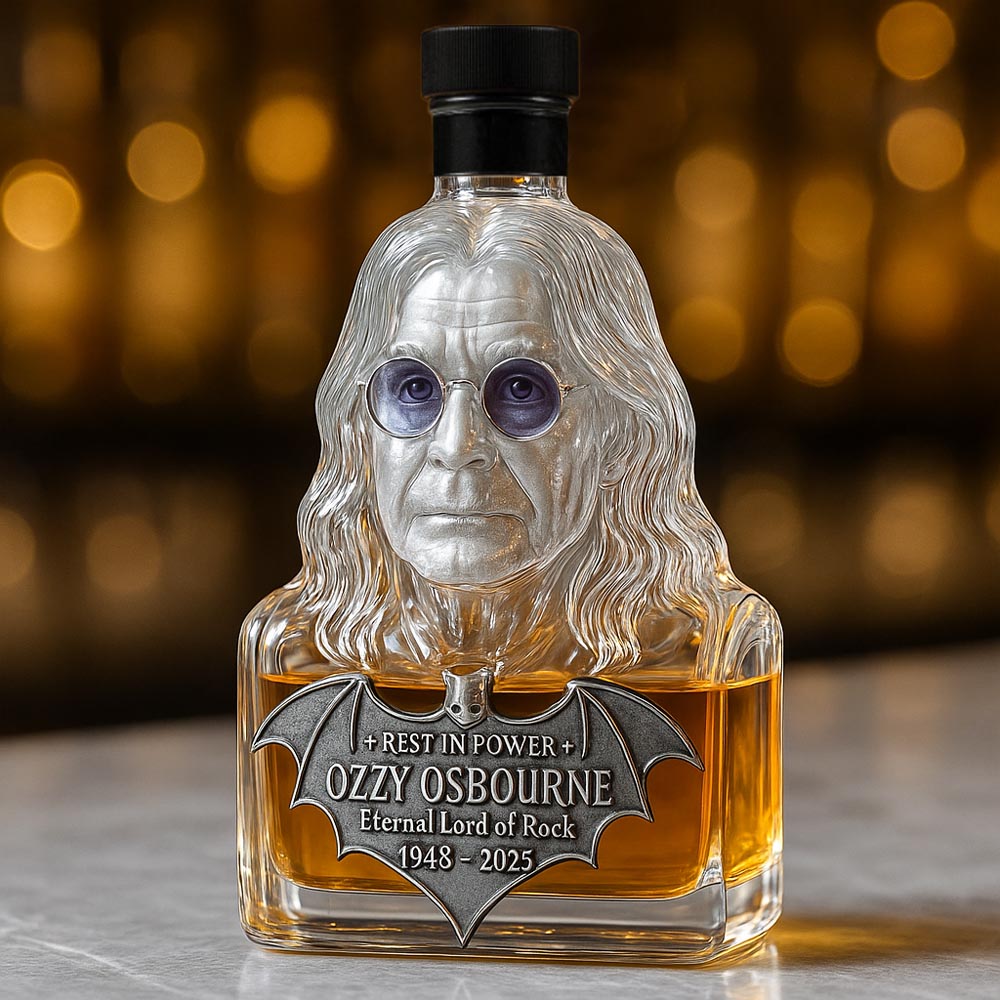 Ozzy Osbourne Whiskey Üveg – 2. kép