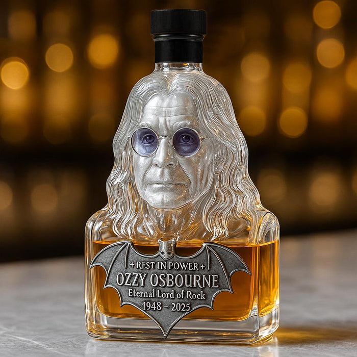 Ozzy Osbourne Whiskey Üveg – 2. kép