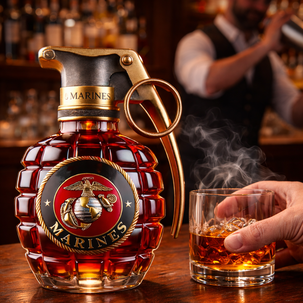 Whiskey Üveg – Gránátalma Kiadás – 3. kép