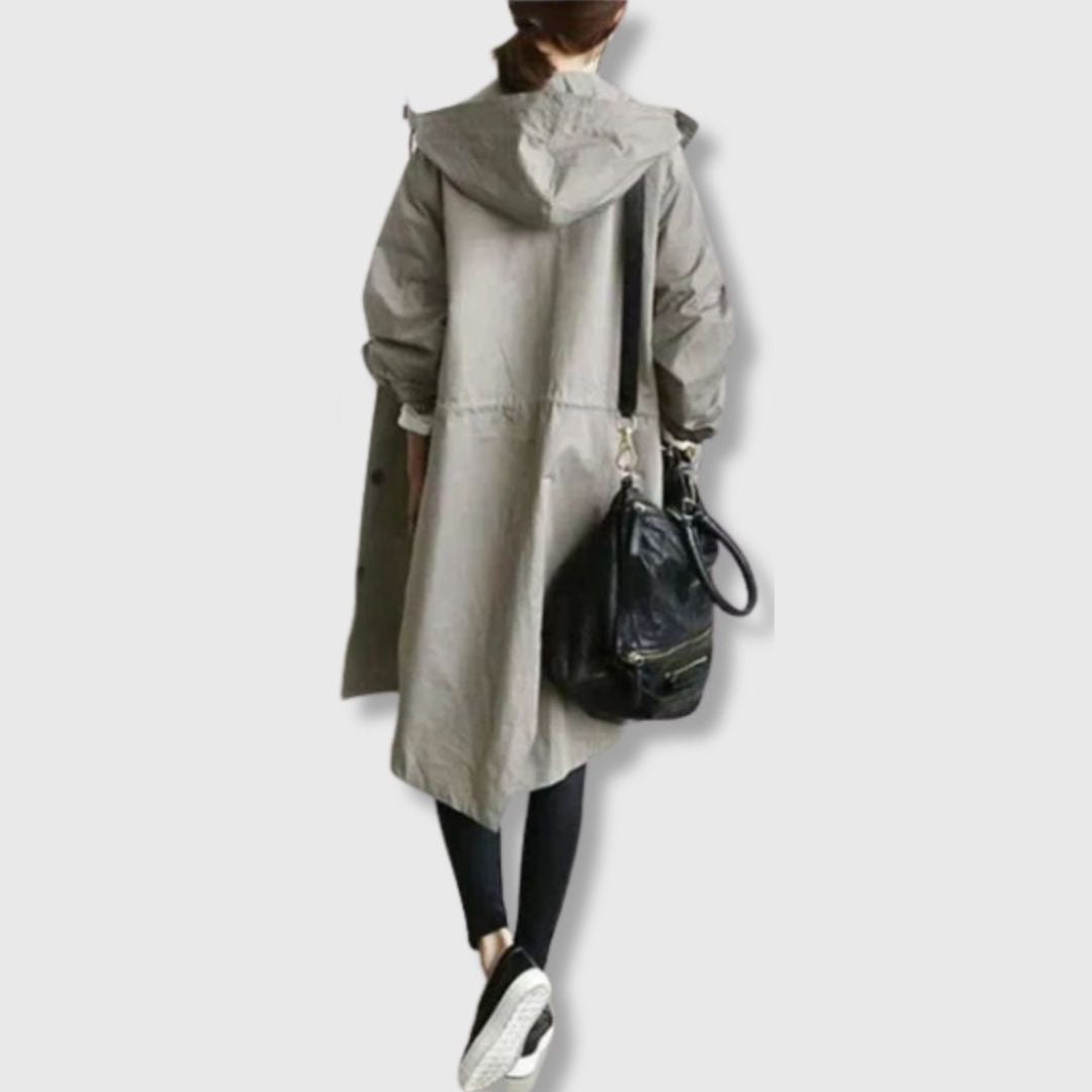 Női trench Kabát örök eleganciával Katrin – 2. kép