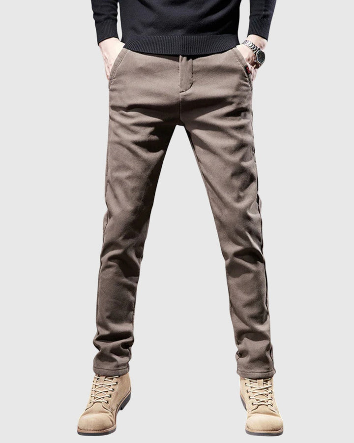 Férfi slim fit nadrág Krisztián – 4. kép