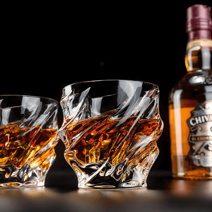 Japán Kristály Whiskey Pohár – Nami – 3. kép