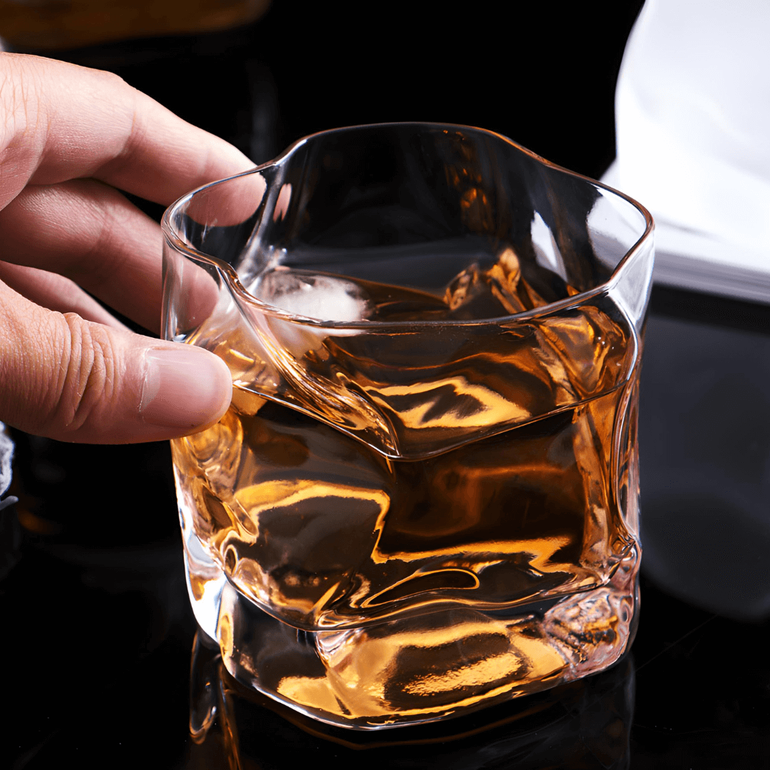 Japán Kristály Whiskey Pohár – Hoshi – 8. kép