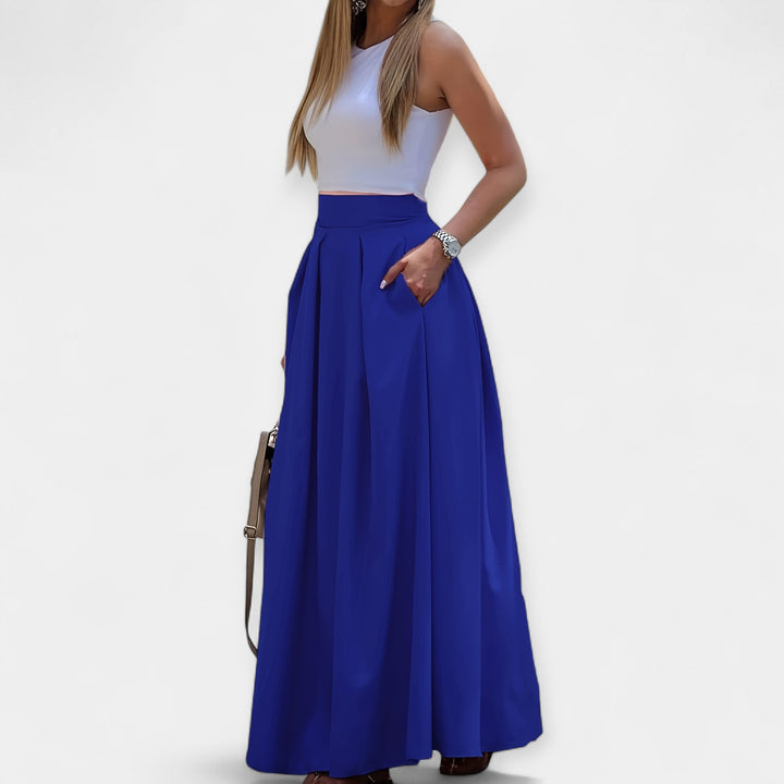 Elegáns midi szoknya – 5. kép
