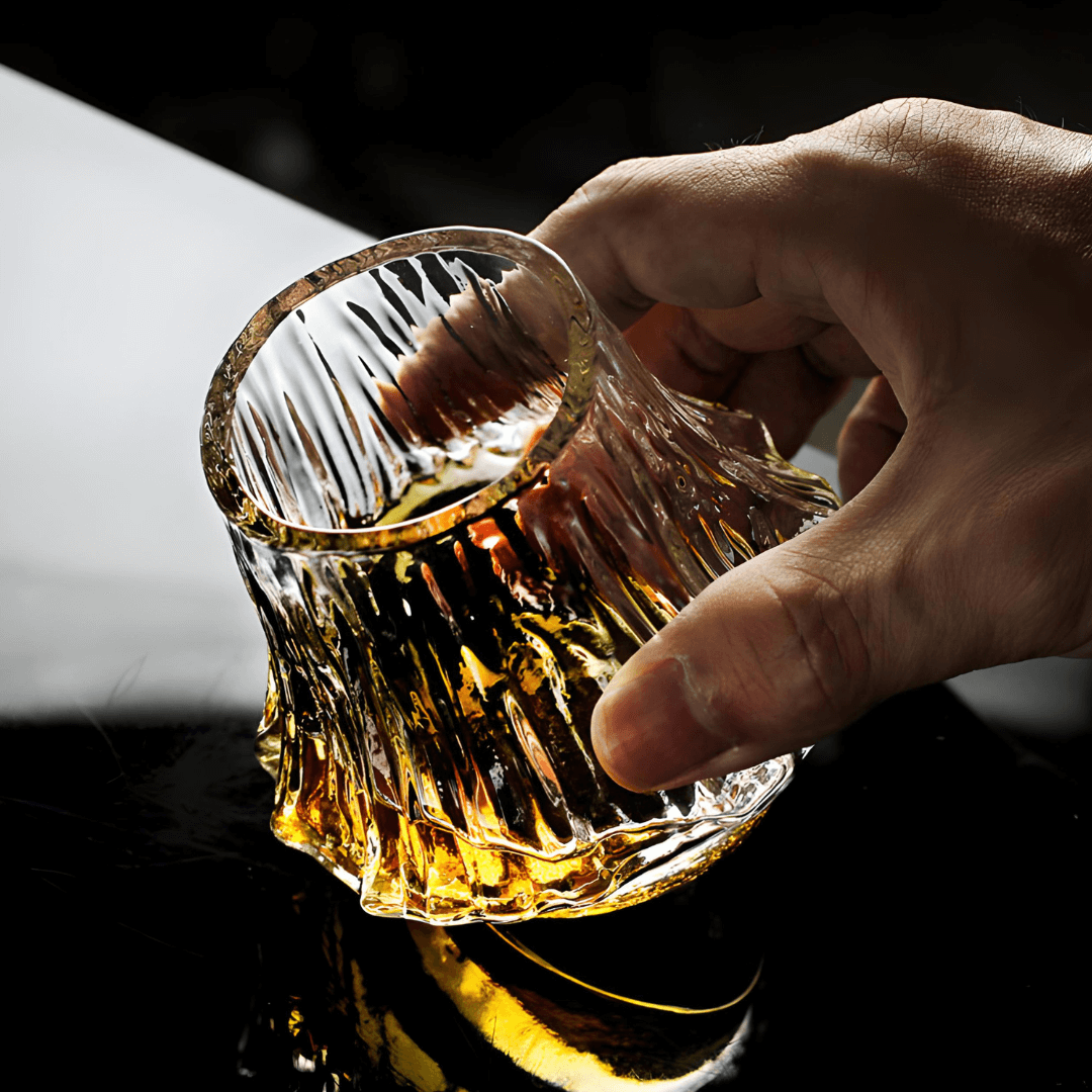 Japán Kristály Whiskey Pohár – Yama – 7. kép