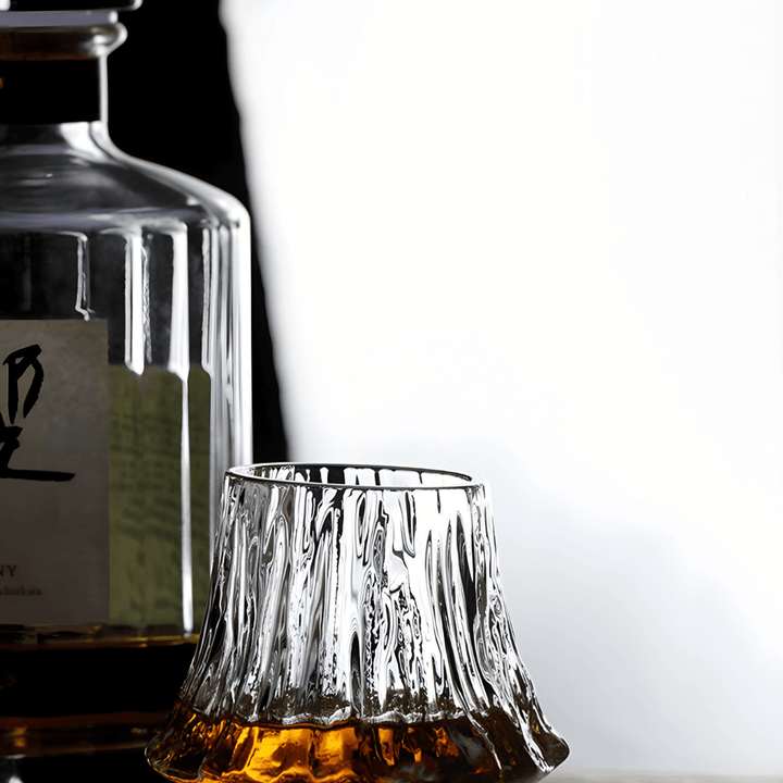Japán Kristály Whiskey Pohár – Yama – 6. kép