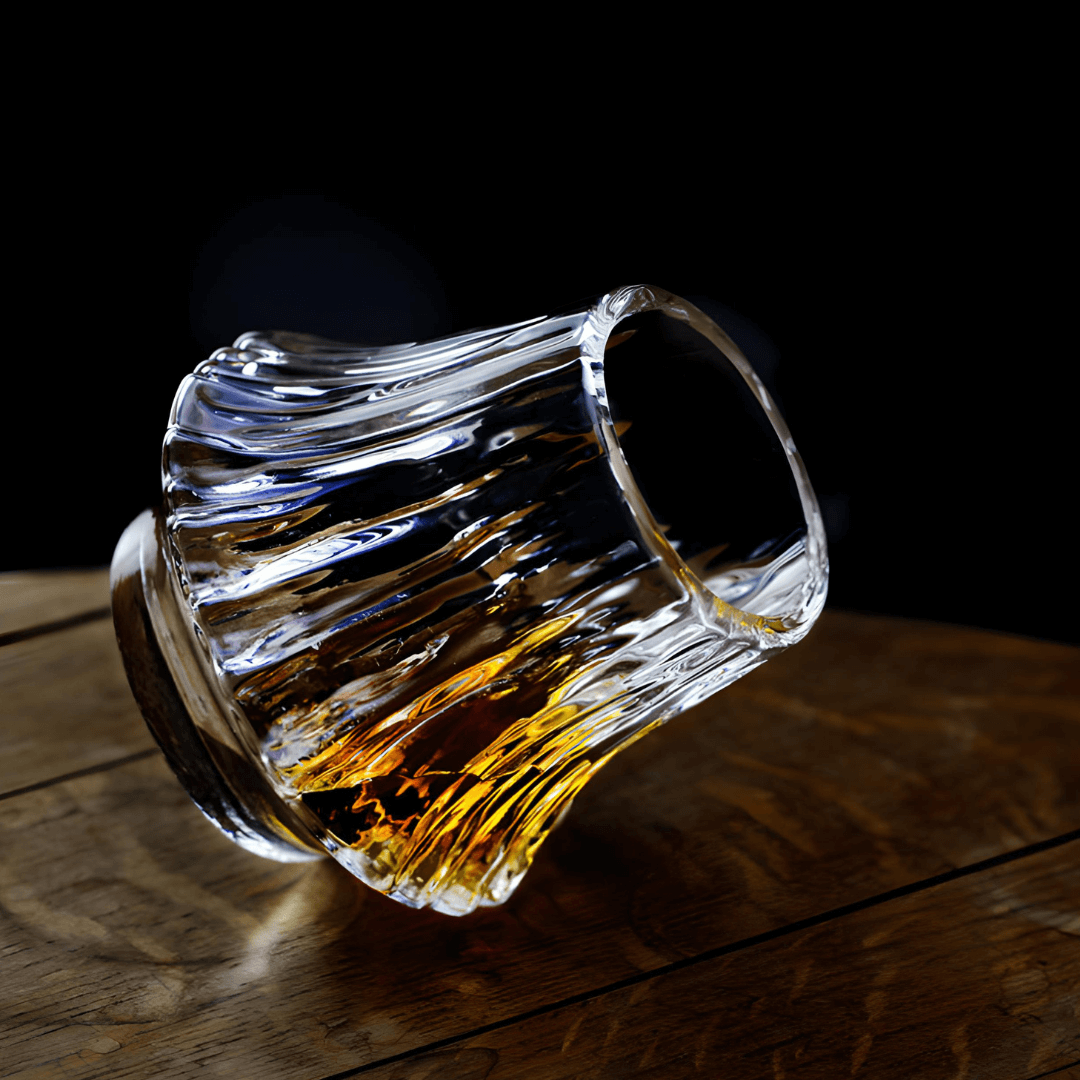 Japán Kristály Whiskey Pohár – Yama – 3. kép