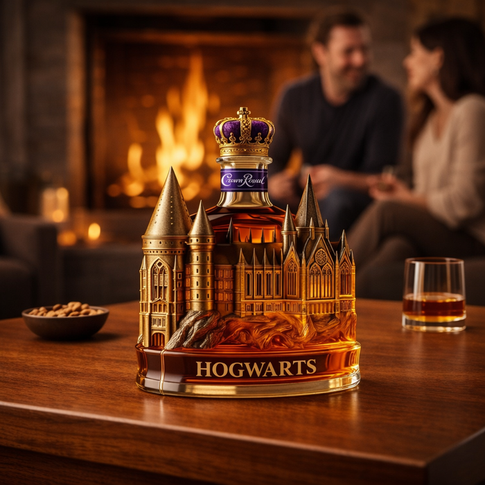 Whiskey Üveg – Roxfort Kastély Kiadás – 2. kép