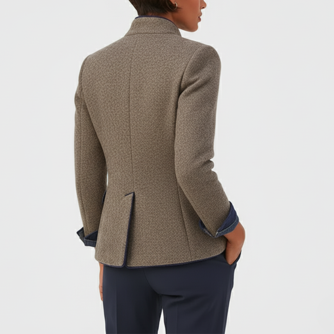 Elegánsan struktúrált kabát Luci – 3. kép