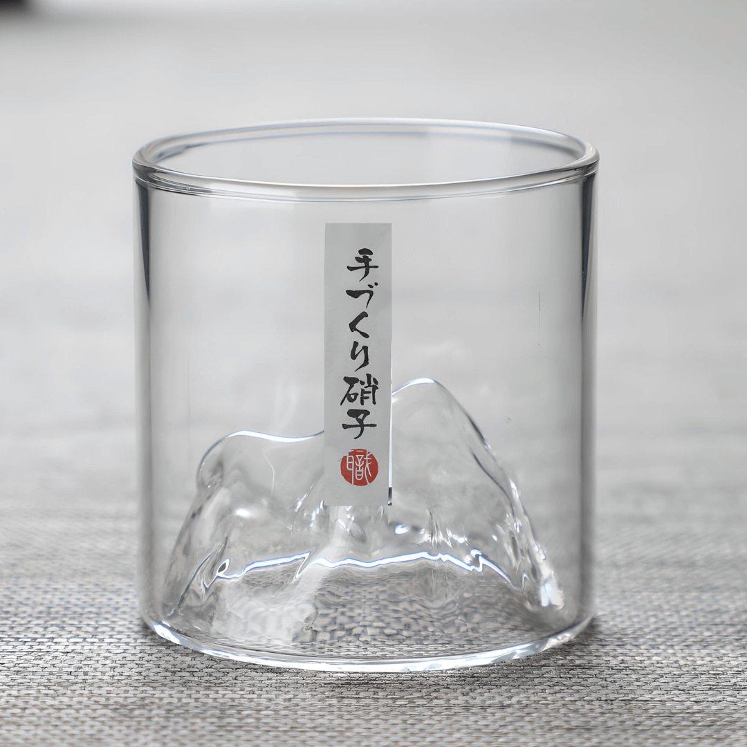 Japán Kristály Whiskey Pohár – Mount Fuji – 13. kép
